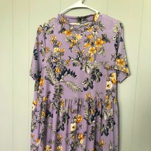 Floral midi dress
